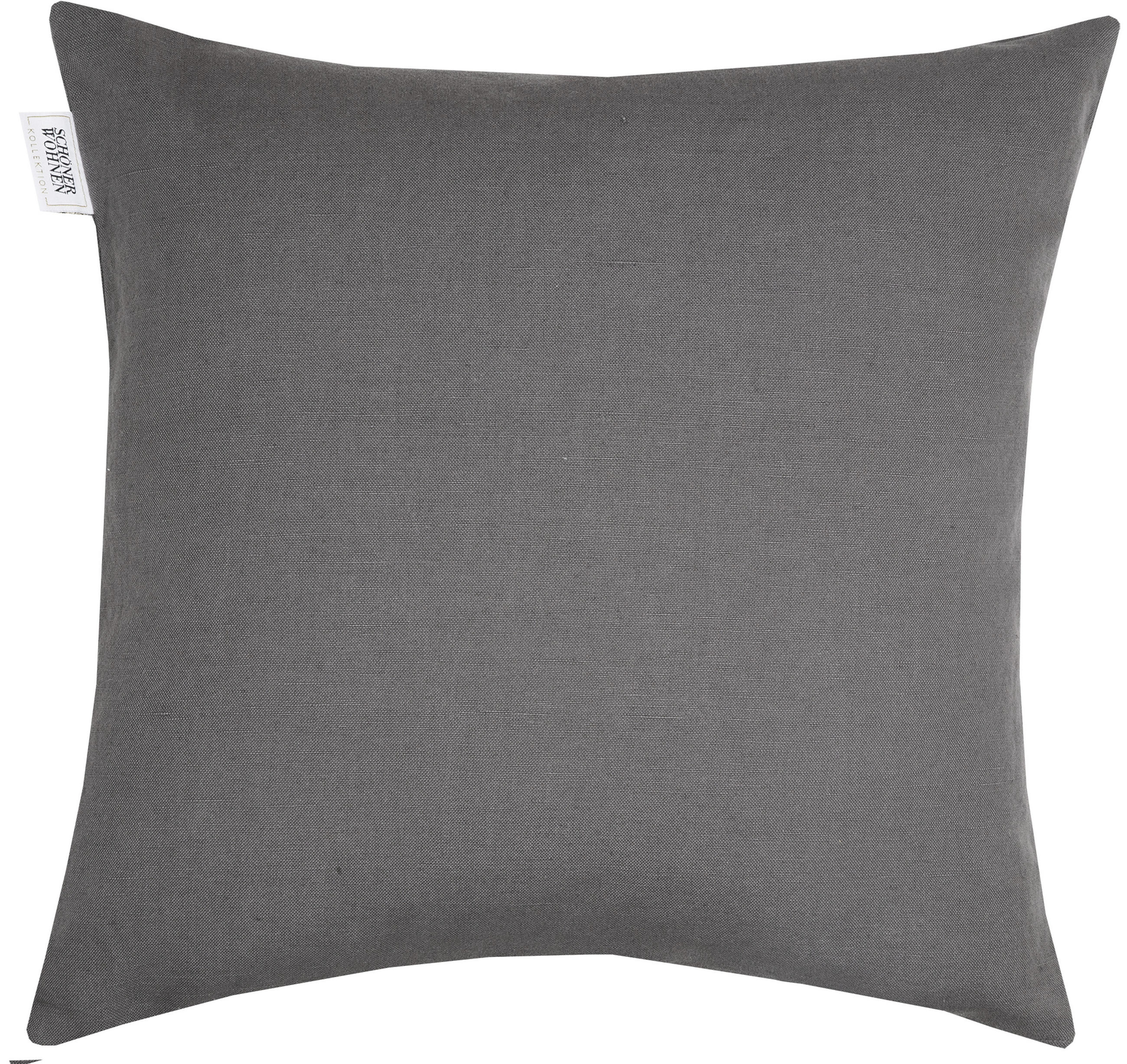 KISSENHÜLLE SW-Across 45/45 cm  - Anthrazit, Basics, Textil (45/45cm) - Schöner Wohnen