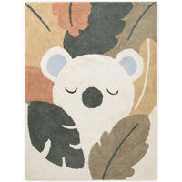 KINDERTEPPICH 140/200 cm Snuggle Rio Tier  - Dunkelgrün/Multicolor, Basics, Kunststoff/Textil (140/200cm) - Hanse Home