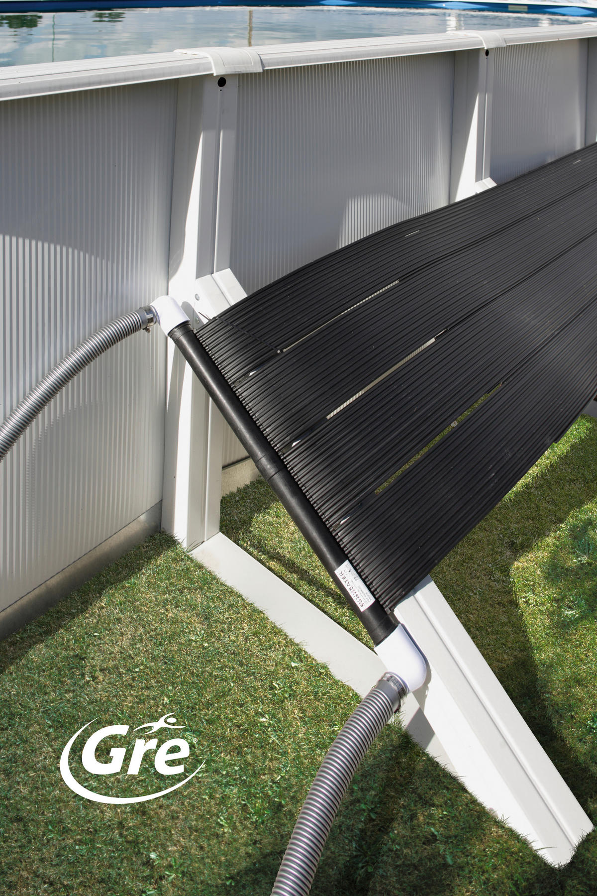 POOLHEIZUNG 2024  - Schwarz, KONVENTIONELL, Kunststoff (600/60cm) - Gre