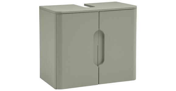 WASCHBECKENUNTERSCHRANK 61/53/35 cm  - Schilfgrün, KONVENTIONELL, Holzwerkstoff (61/53/35cm) - Xora