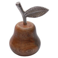 DEKOR KÖRTE - natúr, Basics, fa (14/8cm) - Ambia Home