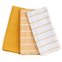GESCHIRRTUCH-SET 3-teilig Senfgelb  - Senfgelb, Basics, Textil (40/60cm) - Esposa