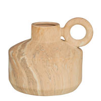 VAZA     keramika  - bež, Basics, keramika (31,5/28/26,5cm)