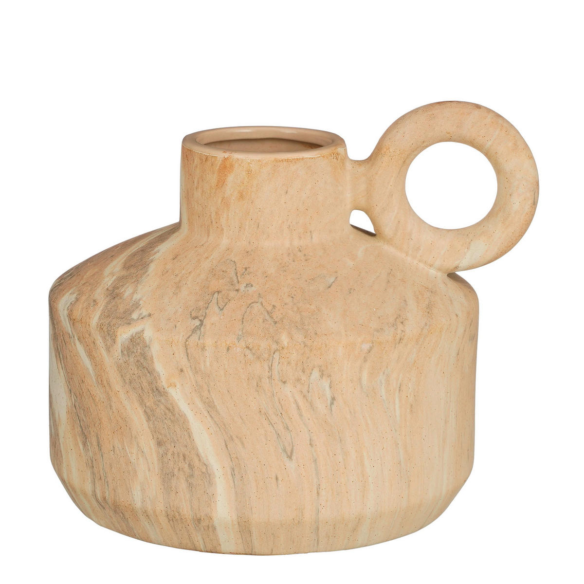 VAZA     keramika  - bež, Basics, keramika (31,5/28/26,5cm)