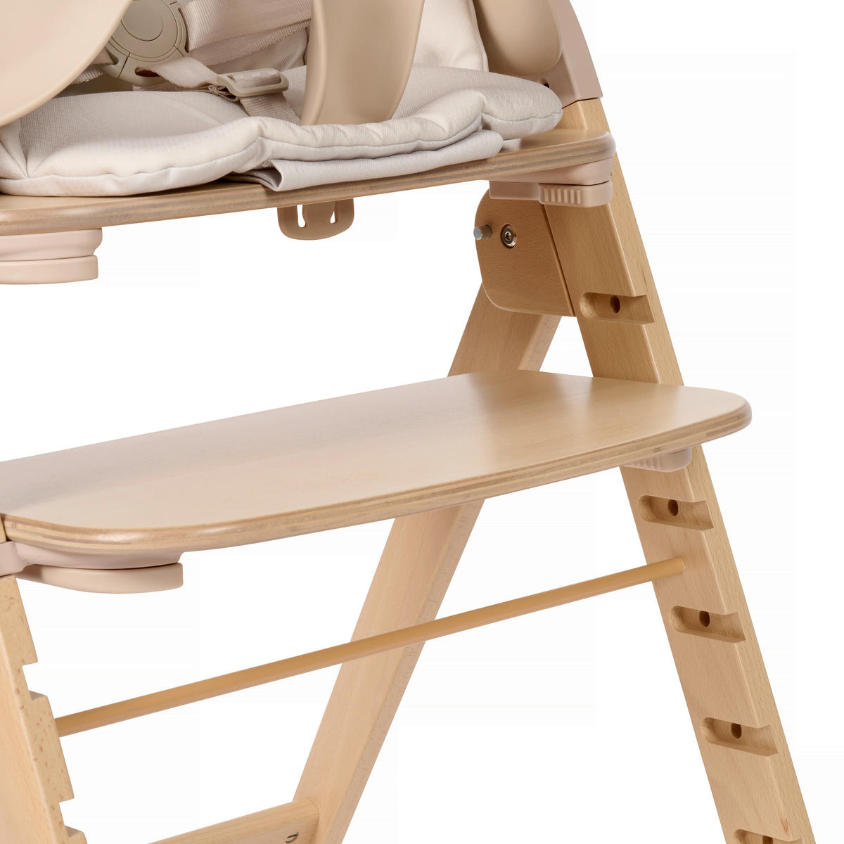HOCHSTUHL-SET  - Beige, Basics, Holz/Holzwerkstoff (65,5/51/85cm) - Jimmylee