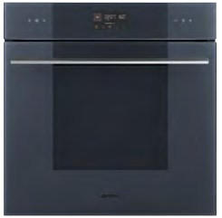 EINBAUBACKOFEN SOP6102TG  - Grau, Basics, Glas/Metall (59,7/59,2/54,8cm) - SMEG