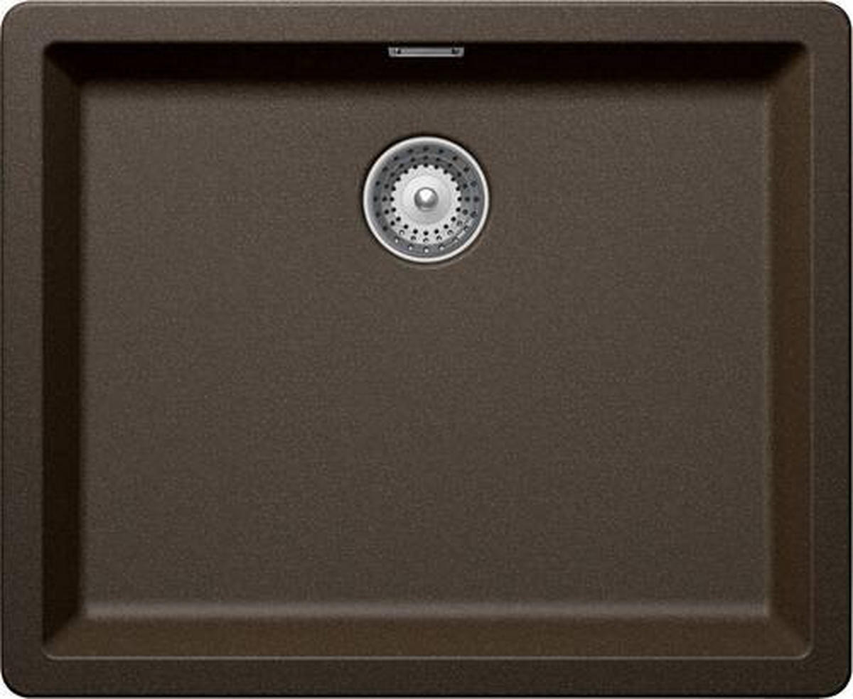 SPÜLE GREN100LABRO  - Bronzefarben, Basics, Stein (55,6/45,6cm) - Schock