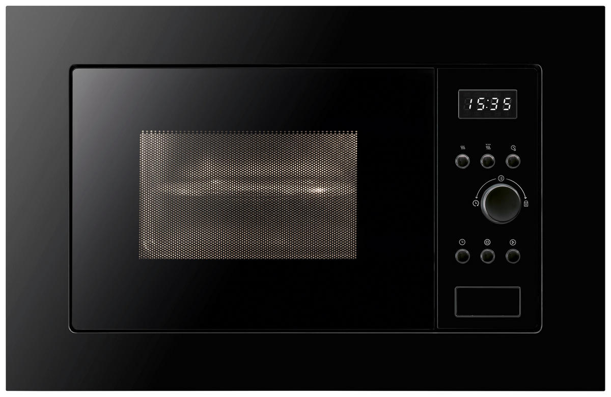 MIKROWELLE HMG360  - Schwarz, Basics, Glas/Metall (59,5/38,4/31,9cm) - Oranier