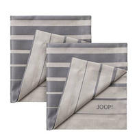 SERVIETA IZ BLAGA 50/50 cm siva  - siva, Basics, tekstil (50/50cm) - Joop!