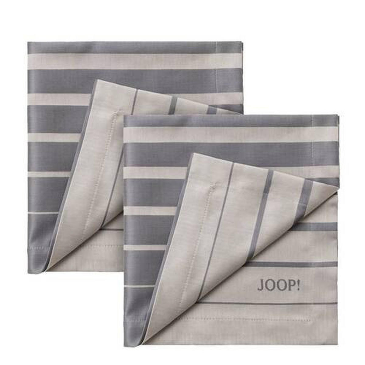 SERVIETA IZ BLAGA 50/50 cm siva  - siva, Basics, tekstil (50/50cm) - Joop!