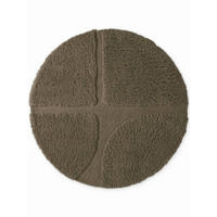 HOCHFLORTEPPICH 150 cm Lambeth Dunkelgrün rund  - Dunkelgrün, Basics, Textil (150cm) - Ted Baker