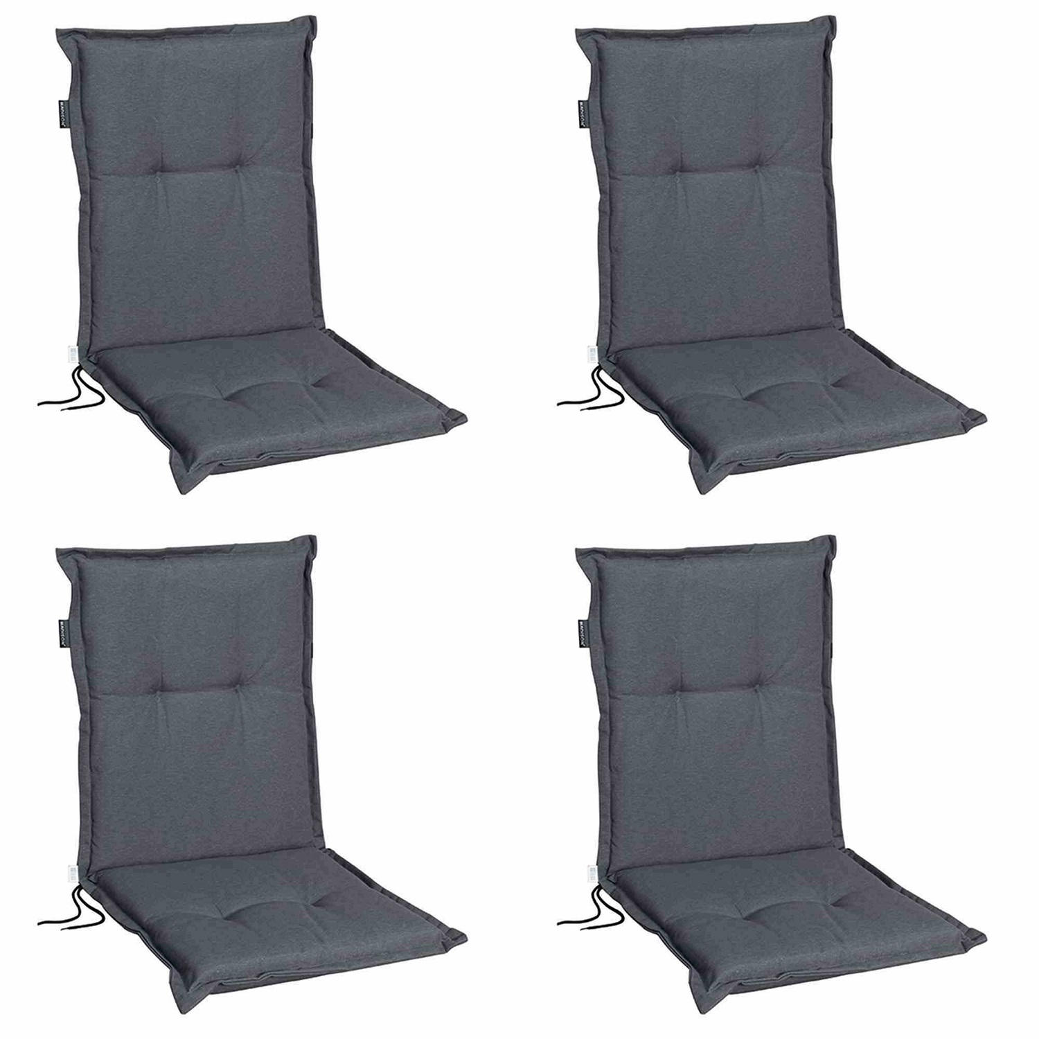SESSELAUFLAGE  - Grau, KONVENTIONELL, Textil (50/8/105cm) - Ambia Garden