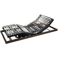 LATTENROST 100/200 cm  - Dunkelgrau/Anthrazit, Basics, Glas/Holz (100/200cm)