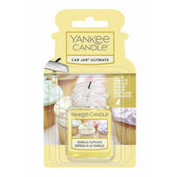 OSVEŽILEC ZRAKA ZA AVTO Vanilla cupcake  - bež, Basics (4/6/2,5cm) - Yankee Candle