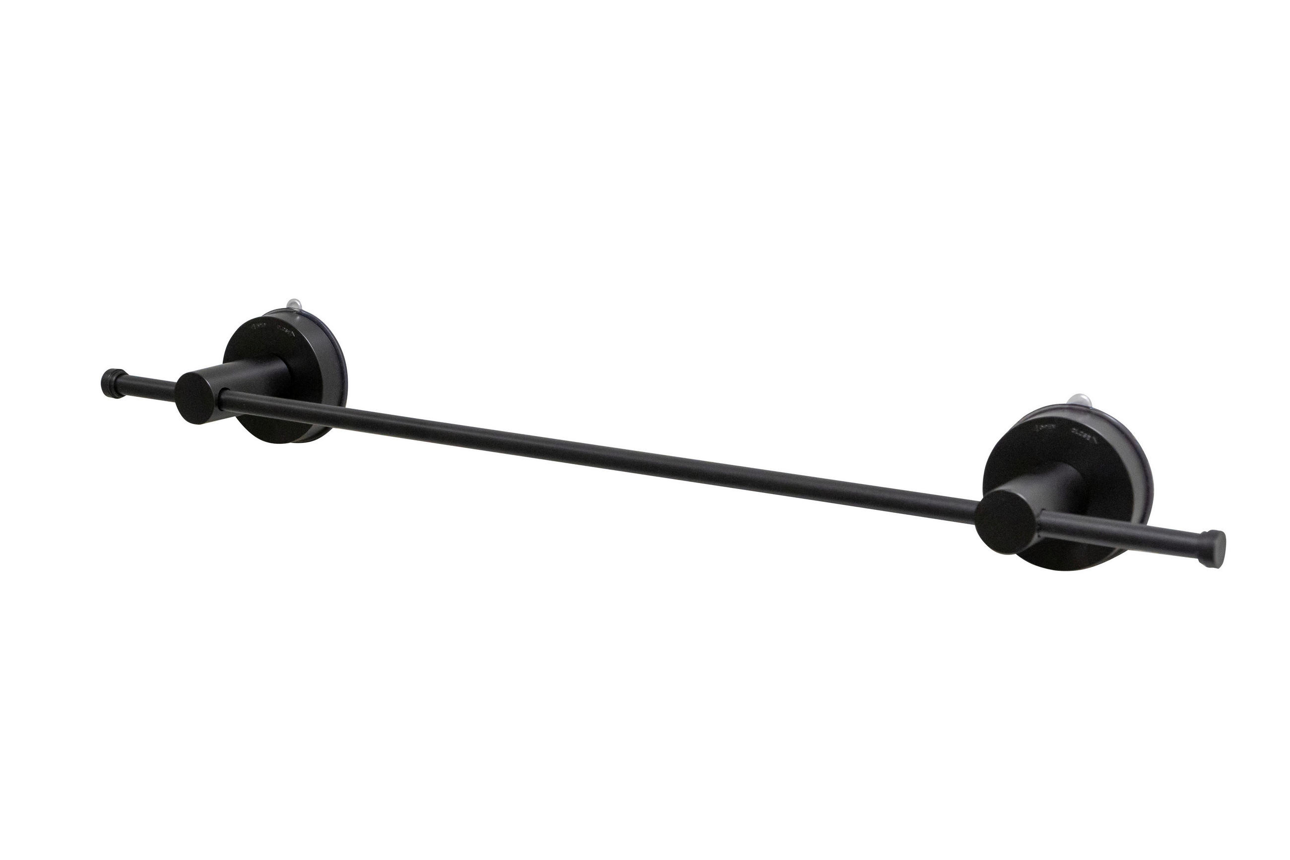 TYČ NA RUČNÍKY - černá, Basics, kov/plast (55,5/6,5/7,2cm) - Sadena