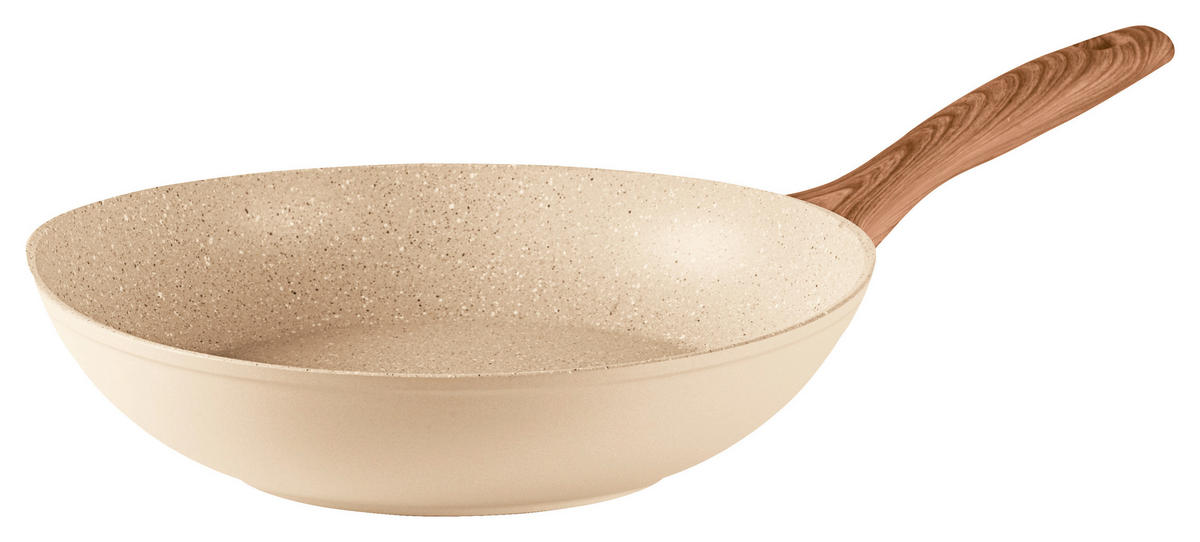 WOKPFANNE 32 cm  - Altrosa, Trend, Glas/Metall (32cm) - Sambonet