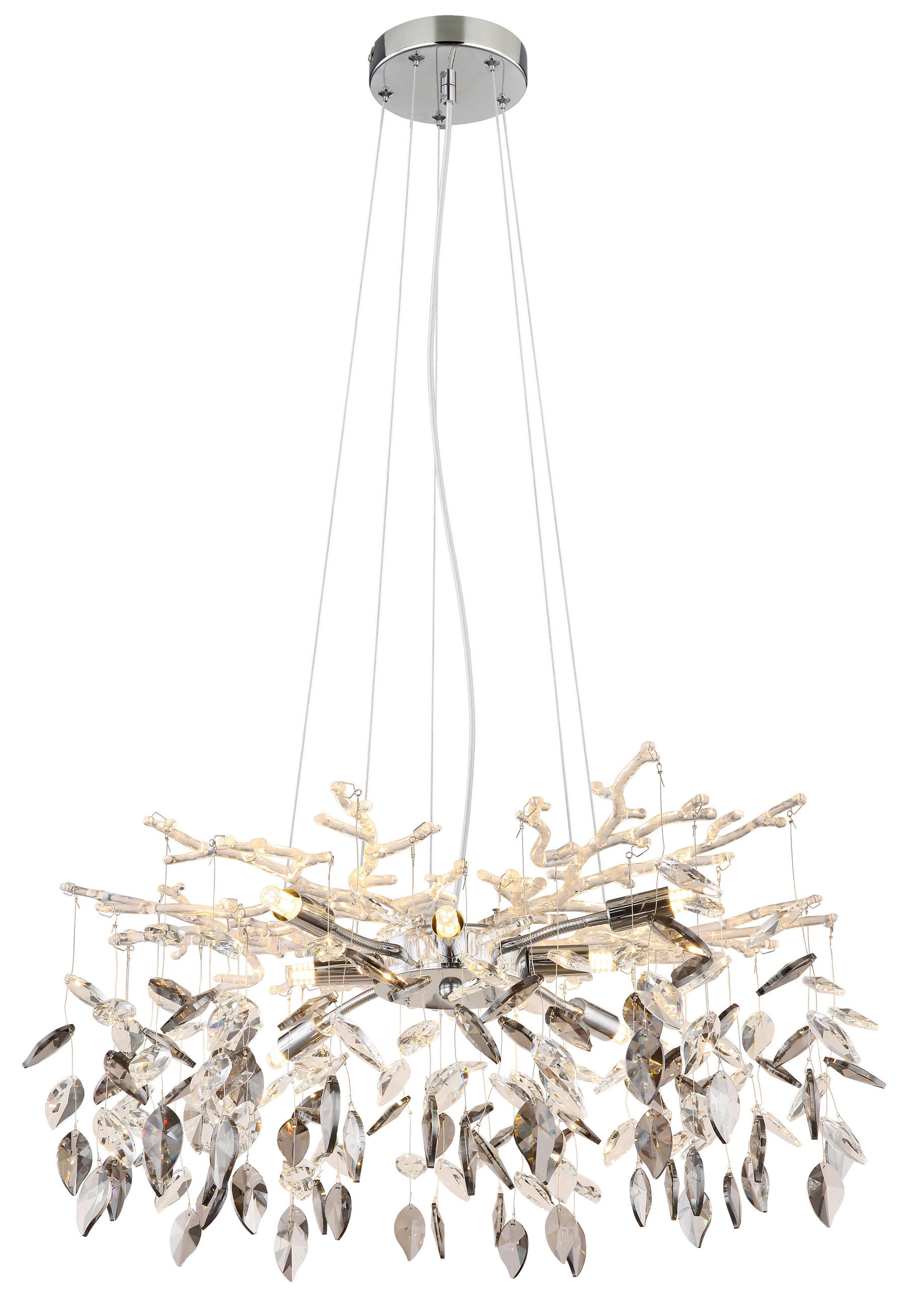 CANDELABRU - Lifestyle, sticlă/metal (61/120cm) - Globo