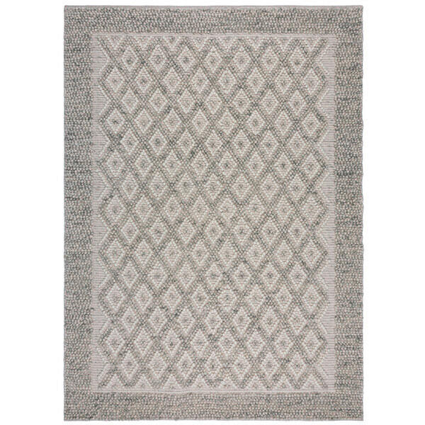 HANDWEBTEPPICH 120/170 cm MINERALS DIAMOND Grau  - Grau, KONVENTIONELL, Textil (120/170cm)