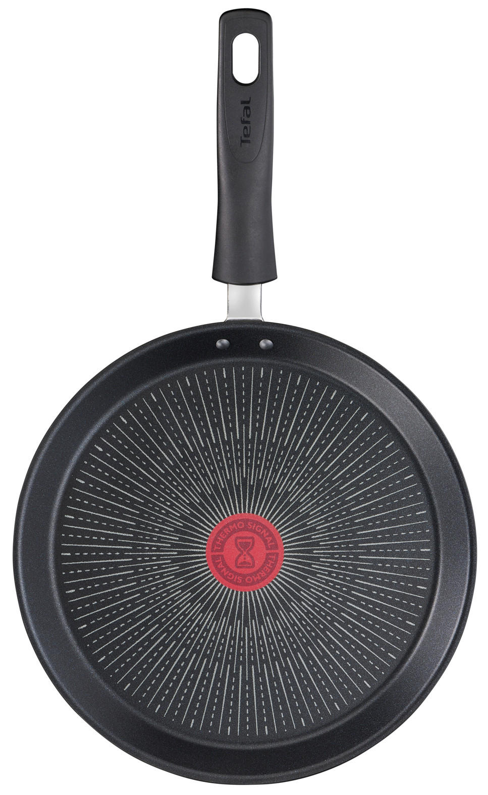 PÁNEV NA PALAČINKY, 25 cm  - černá, Basics, kov (25cm) - Tefal