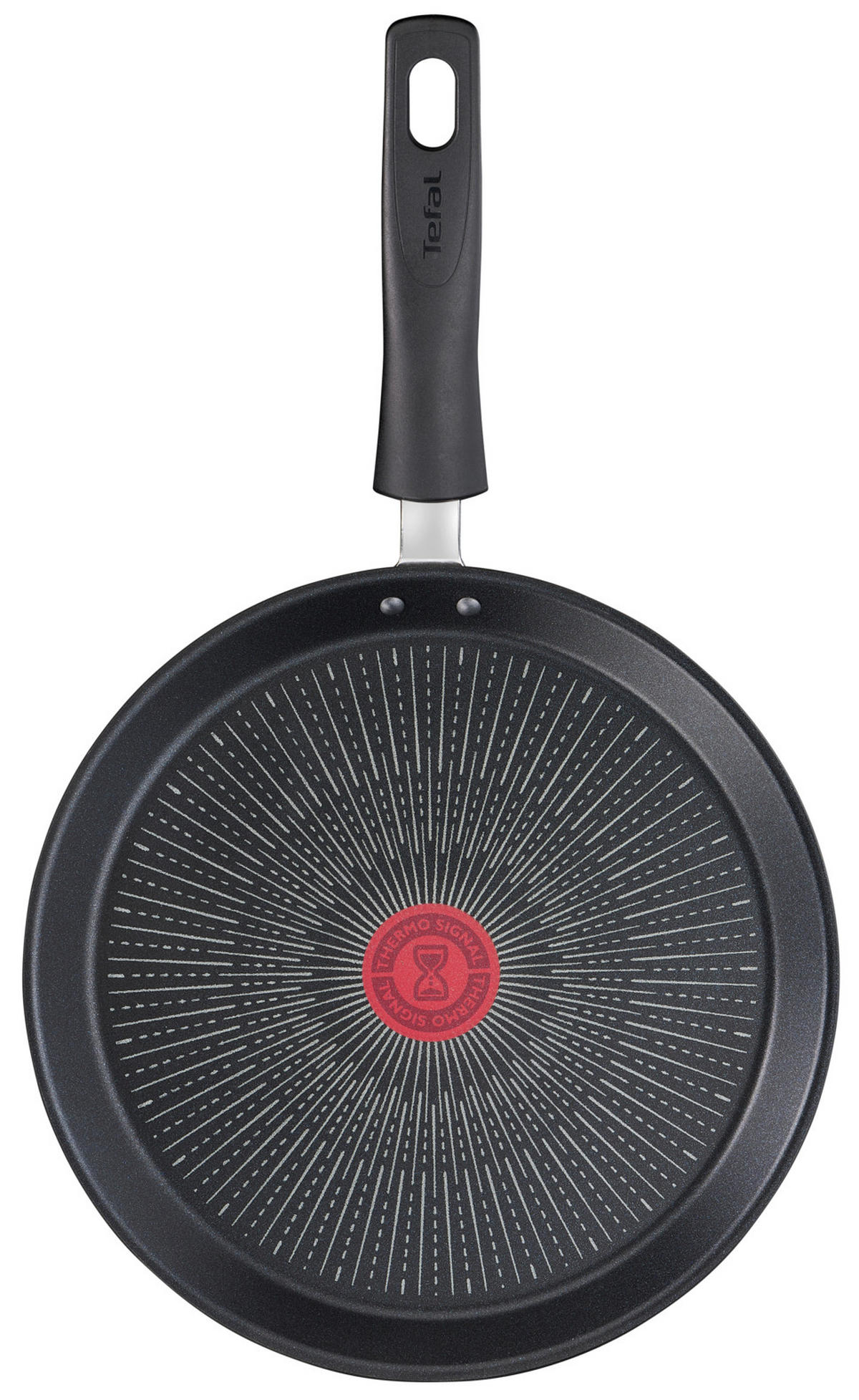 PÁNEV NA PALAČINKY, 25 cm  - černá, Basics, kov (25cm) - Tefal