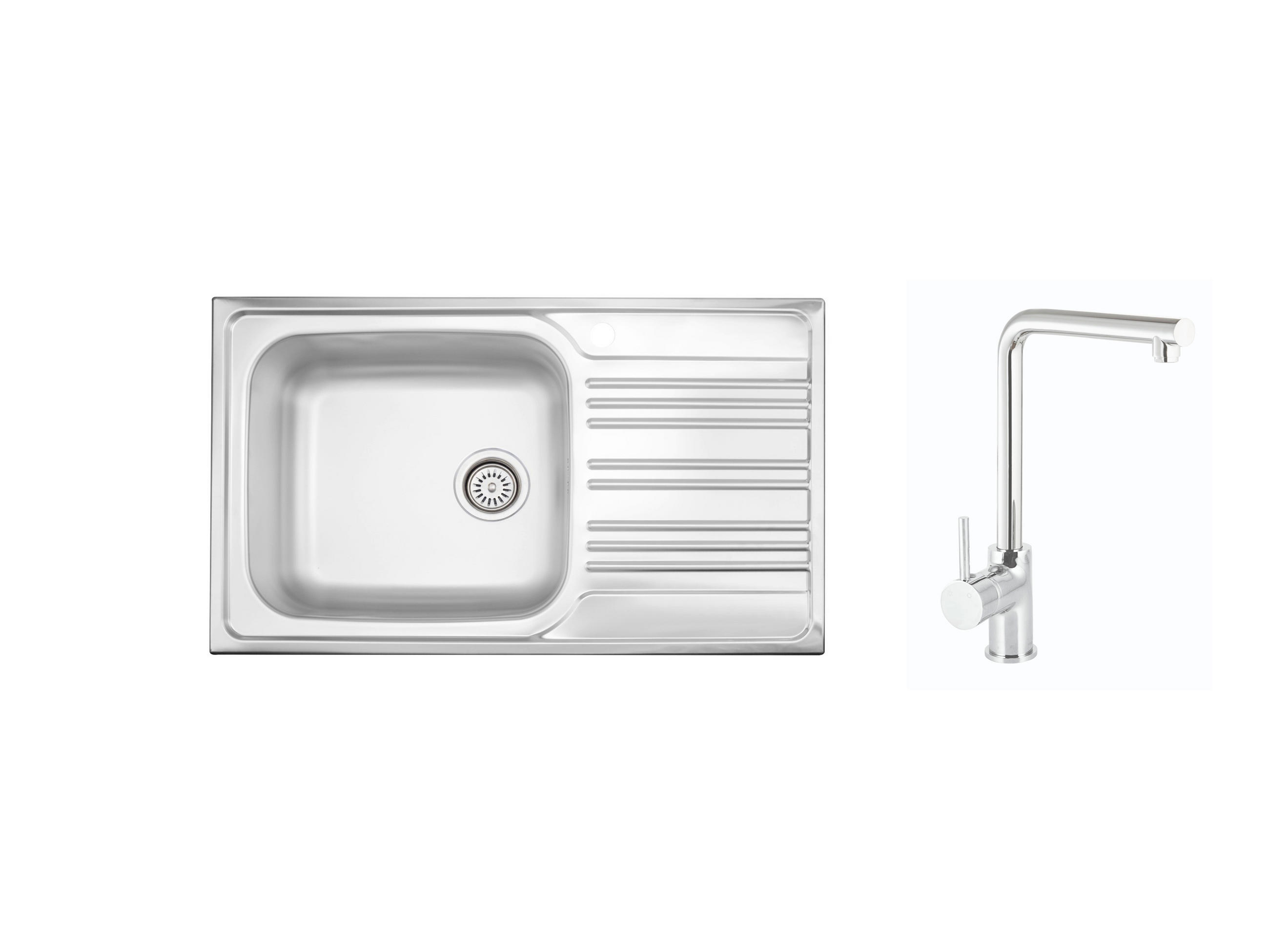 SET SUDOPERA I SLAVINE   86/50/19 cm         - boje aluminija, Basics, metal (86/50/19cm)
