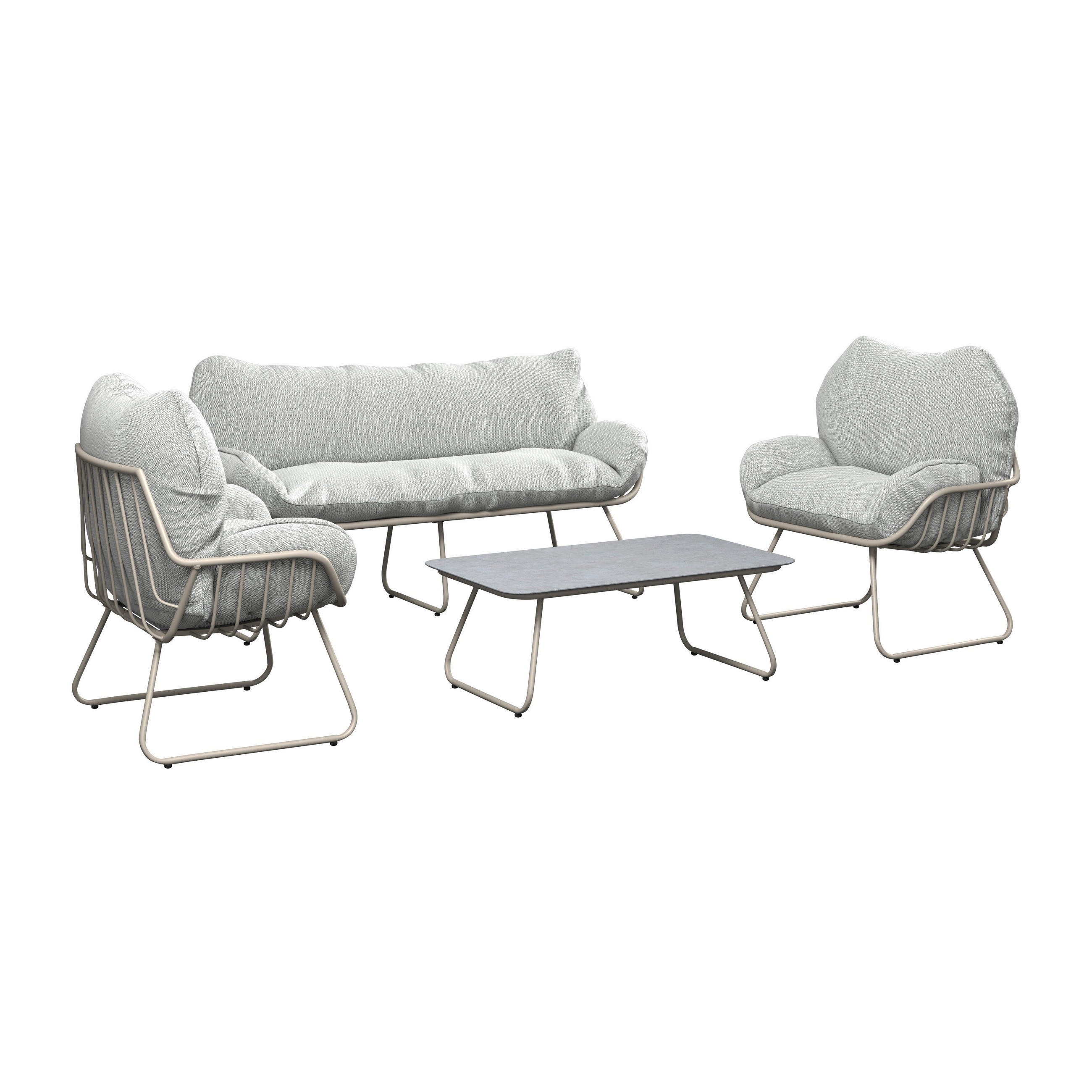 Ambia Garden Gartenset Creme, Beige