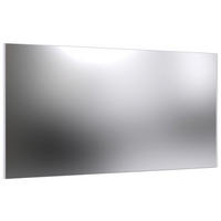 SPIEGEL 58/106/2 cm    in rechteckig  - Weiß, Design, Glas/Holzwerkstoff (58/106/2cm) - Boxxx