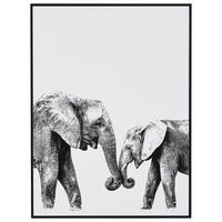 BILD Tiere  - Schwarz/Weiß, Basics, Holz/Kunststoff (30/40/2cm) - Reinders!