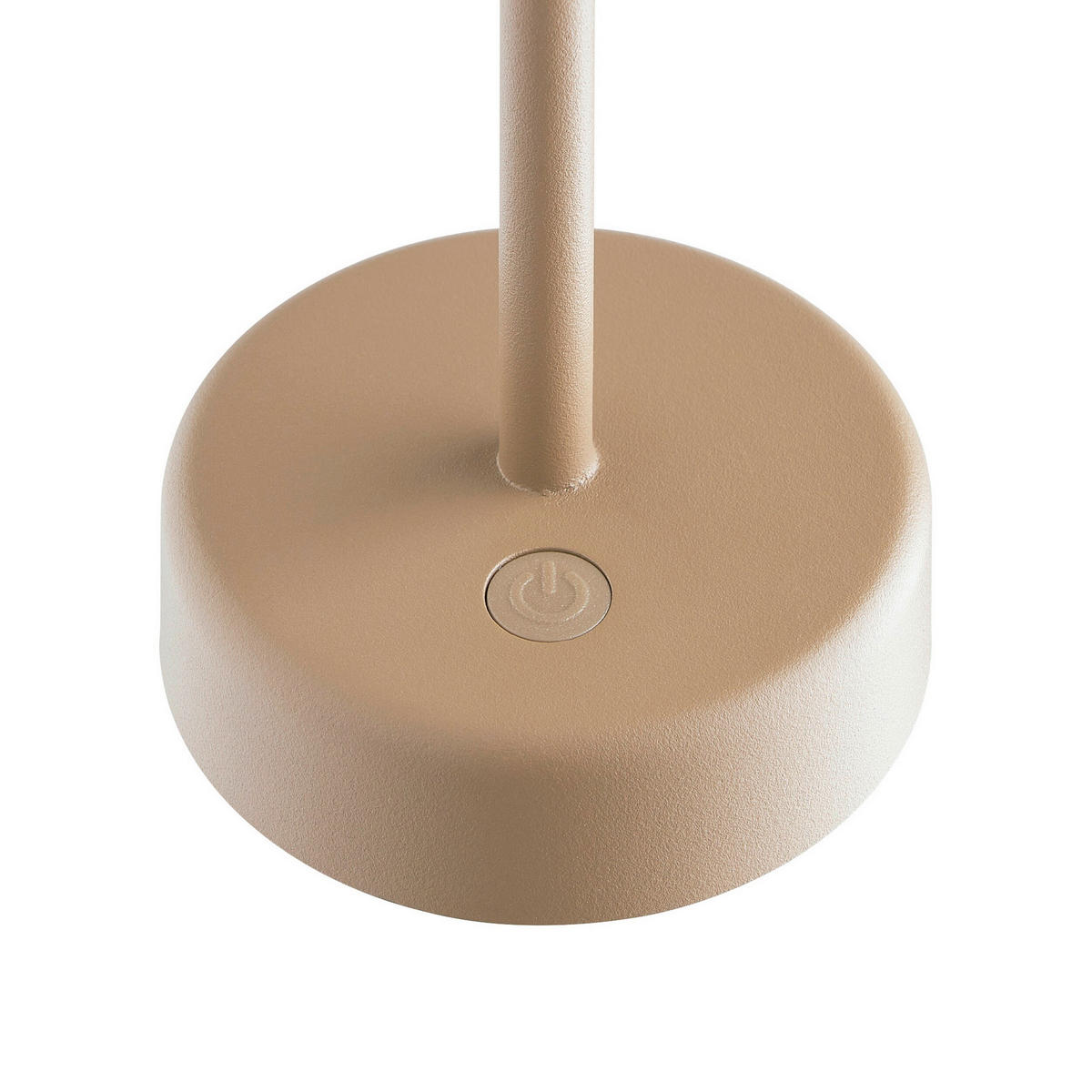 AKKU-TISCHLEUCHTE 16/25 cm   - Braun, Design, Metall (16/25cm) - Nordlux