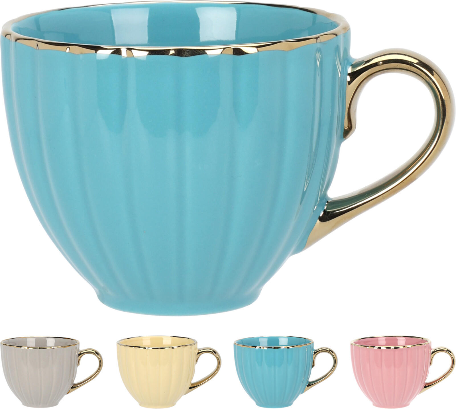 MUGG  - multicolor, Basics, keramik (400ml)