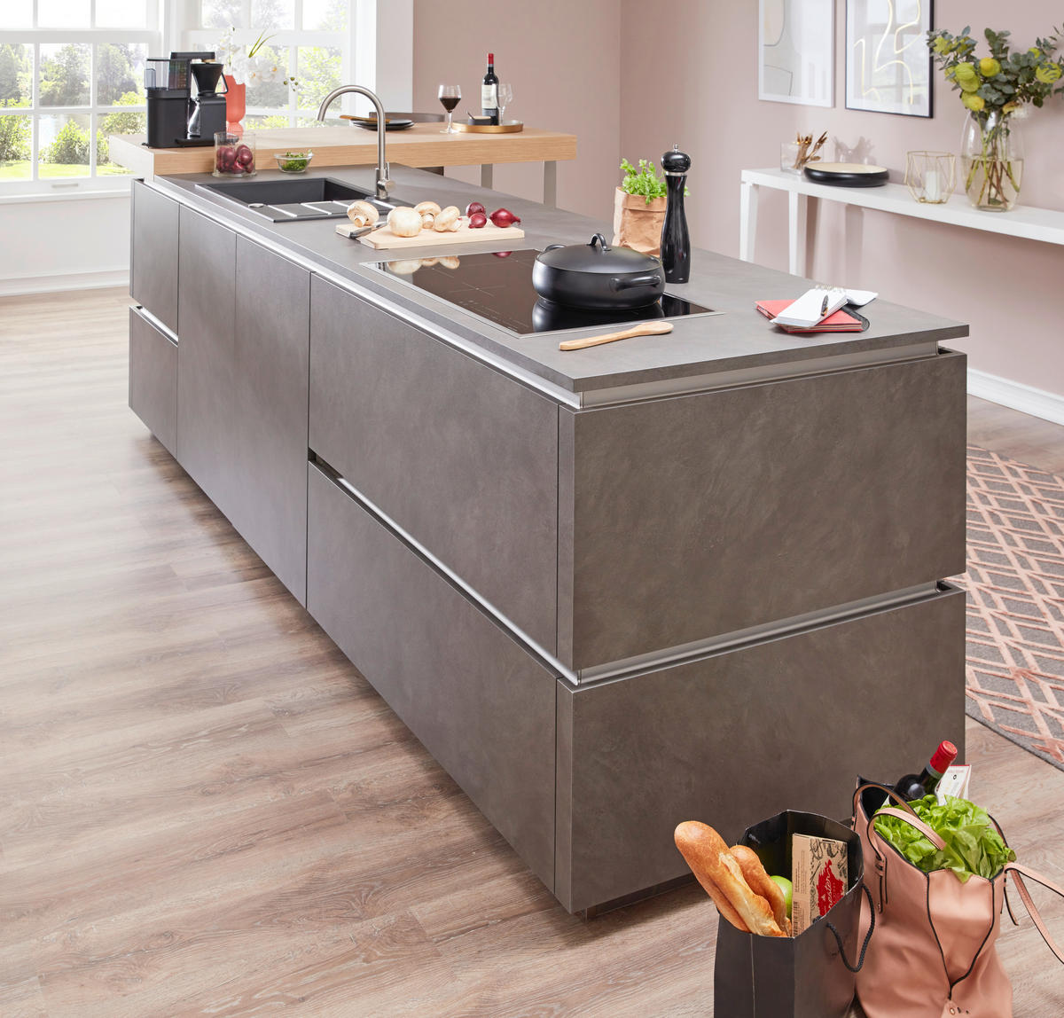 EINBAUKÜCHE   - Design, Holzwerkstoff - Dieter Knoll