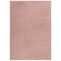 KOBEREC, 170/120 cm, světle růžová - světle růžová, Basics, textil (170/120cm)