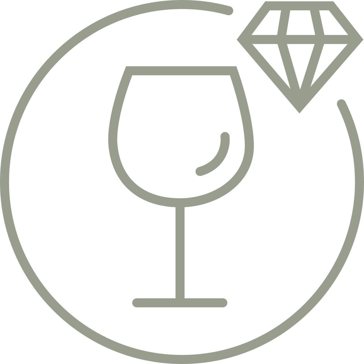 VÖRÖSBOROS POHÁR - átlátszó, Basics, Üveg (506ml) - Novel