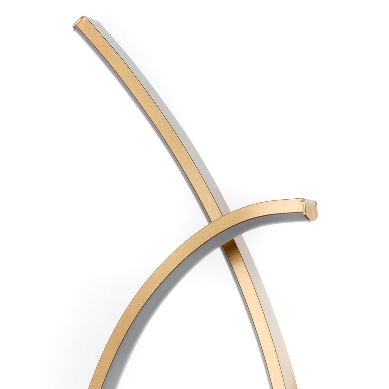 LED-TISCHLEUCHTE 14/14/43 cm   - Goldfarben/Schwarz, Design, Metall (14/14/43cm)