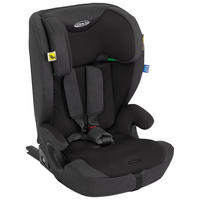 KINDERAUTOSITZ Energi i-Size R129  - Dunkelgrau/Schwarz, Basics, Textil (50,6/83,1/46,9cm) - Graco