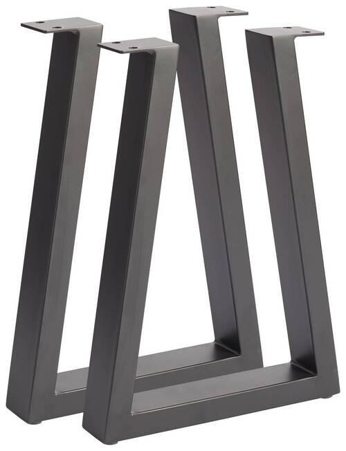BANKGESTELL 6/45/26 cm  in  - Anthrazit, Design, Metall (6/45/26cm) - Waldwelt