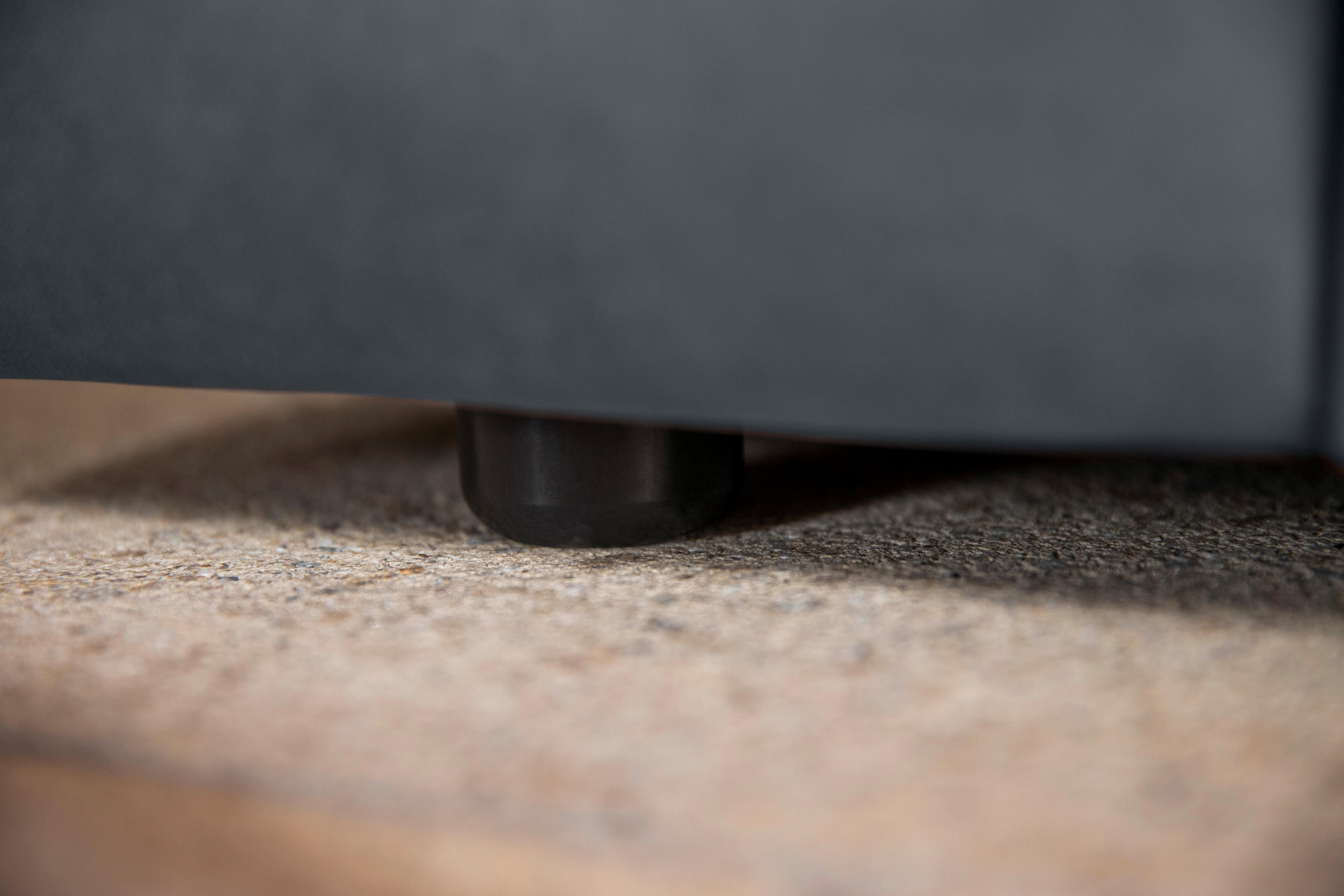 VIERSITZER-SOFA around the block Dunkelblau Echtleder  - Schwarz/Dunkelblau, MODERN, Leder/Kunststoff (300/66/104cm) - Chilliano