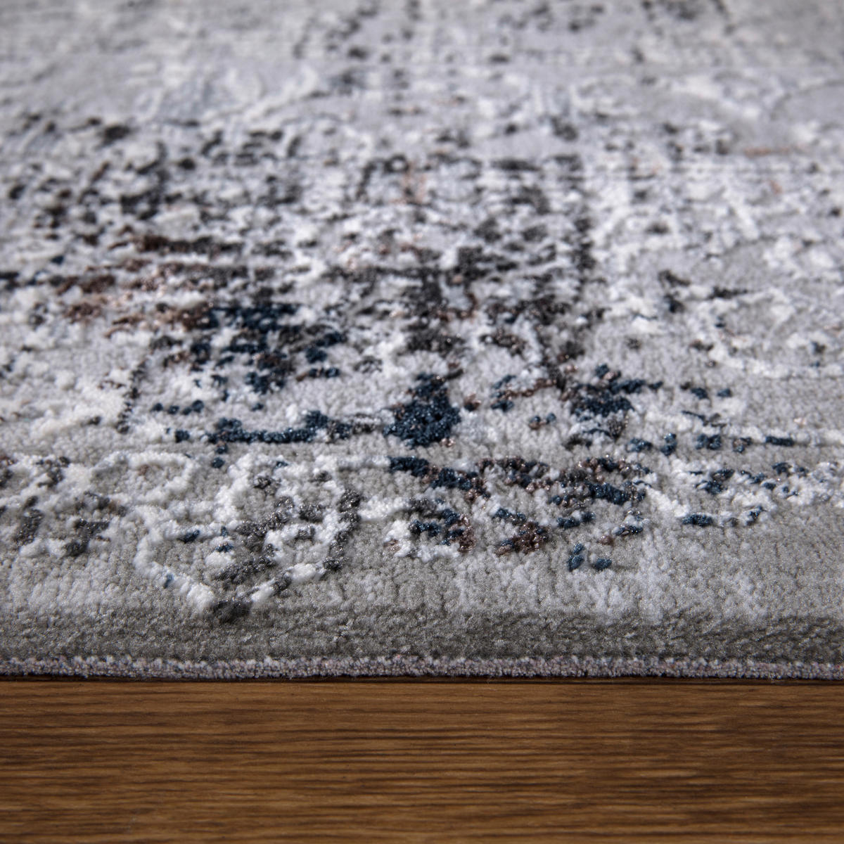 VINTAGE-TEPPICH 120/180 cm Royal Braun, Hellgrau  - Hellgrau/Braun, LIFESTYLE, Textil (120/180cm)