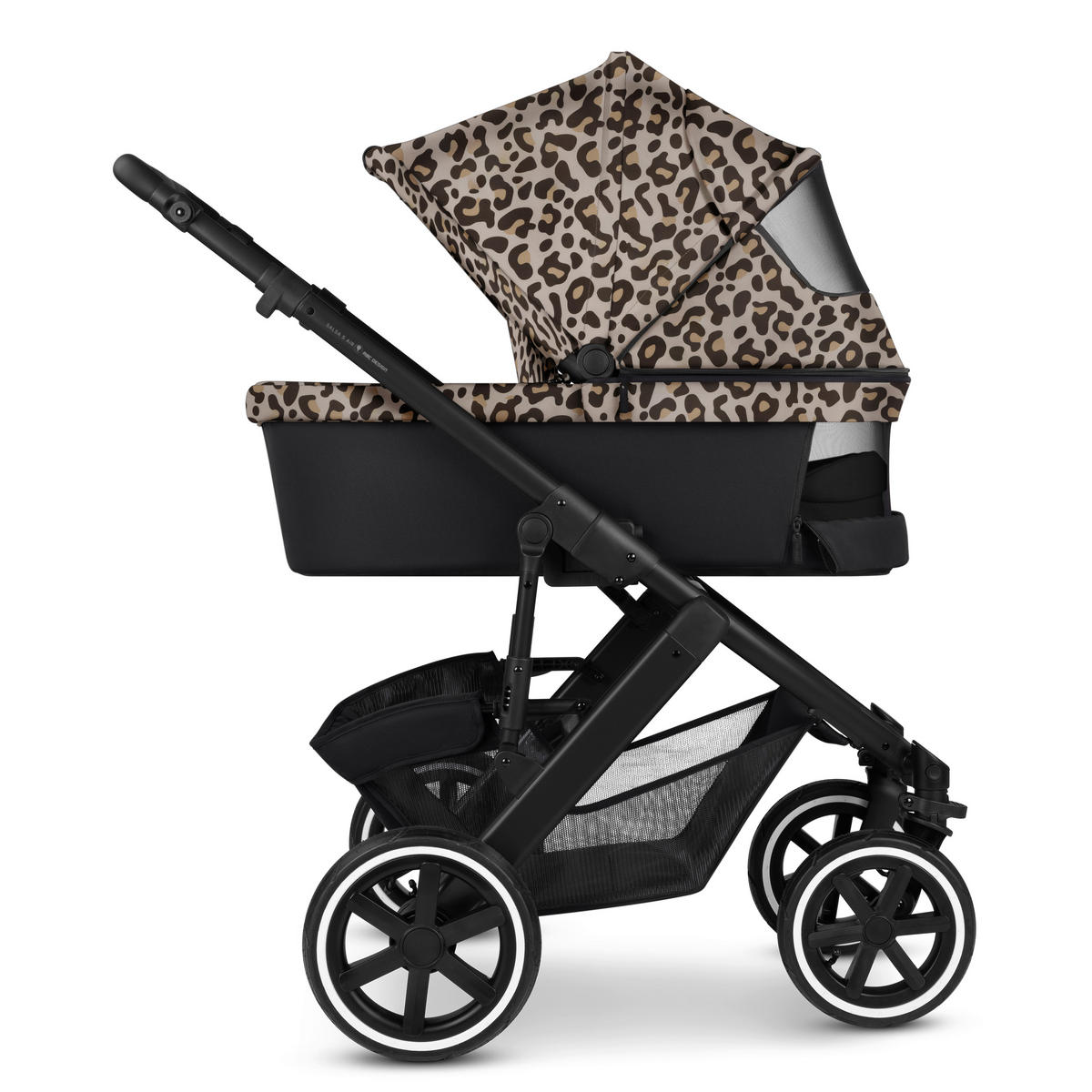 KINDERWAGEN Salsa 5 Air  - Multicolor/Schwarz, Basics, Textil/Metall (63/118/95.5cm) - ABC Design