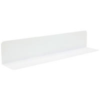 WANDBOARD Weiß  - Weiß, Design, Metall (100/18/18cm) - MID.YOU