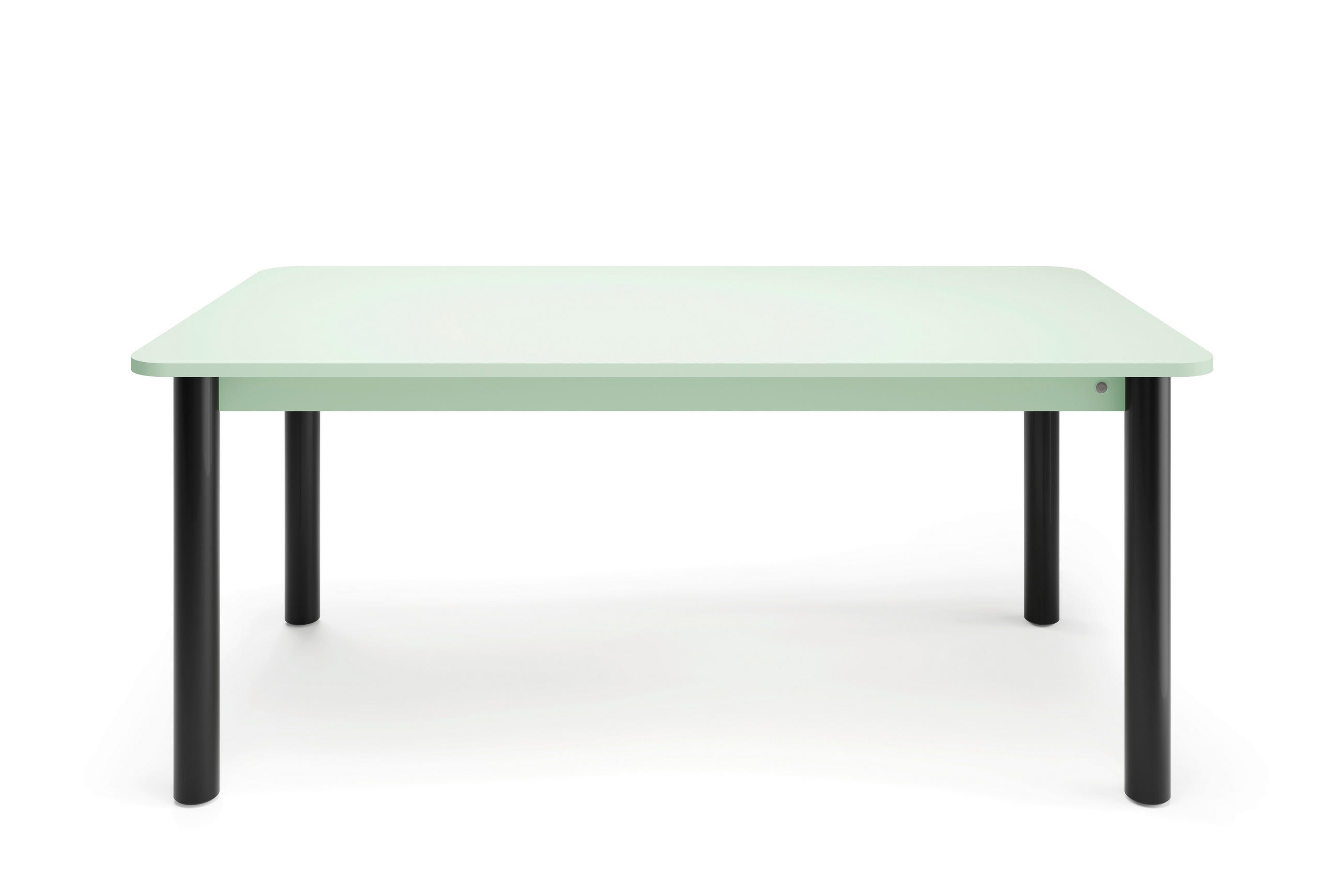 ESSTISCH rechteckig Schwarz, Salbeigrün  - Salbeigrün/Schwarz, Natur, Holzwerkstoff/Metall (180/100/76cm) - Tom Tailor