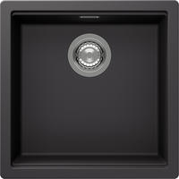SPÜLE KIRN100UDSK  - Grau, Basics, Stein (45,6/28,9/45,6cm) - Schock