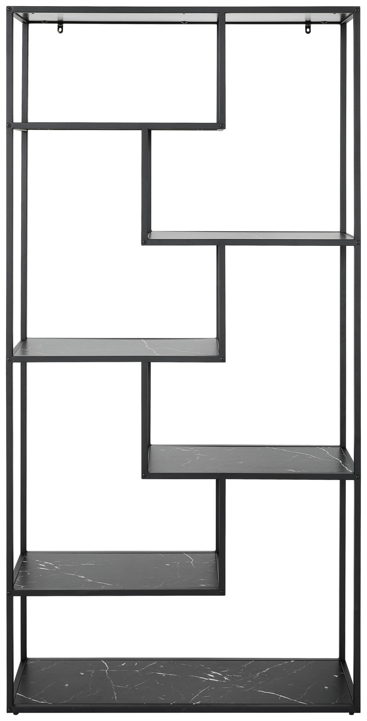 REGAL crna  metal, drvni materijal  - crna, Design, drvni materijal/metal (100/200/32cm) - MID.YOU
