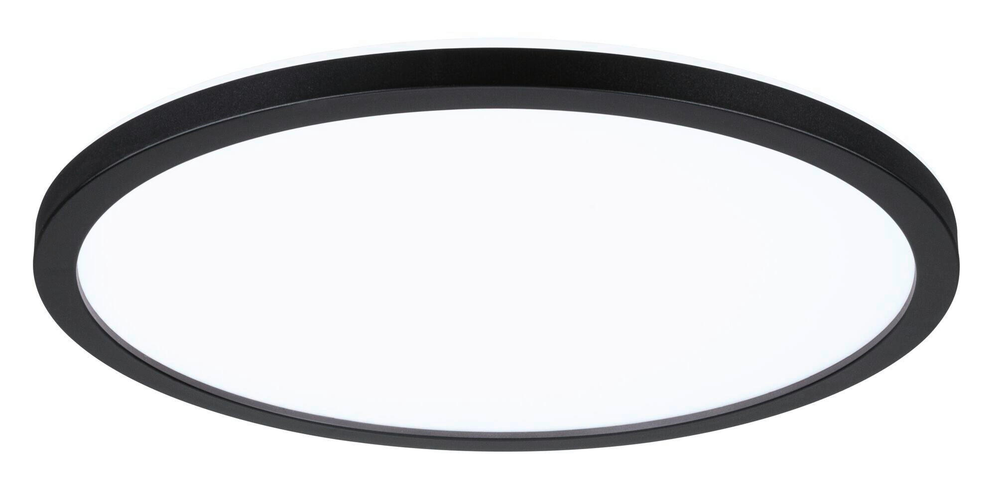 LED-PANEEL  - Schwarz, Basics, Kunststoff (29,3/2,8cm) - Paulmann