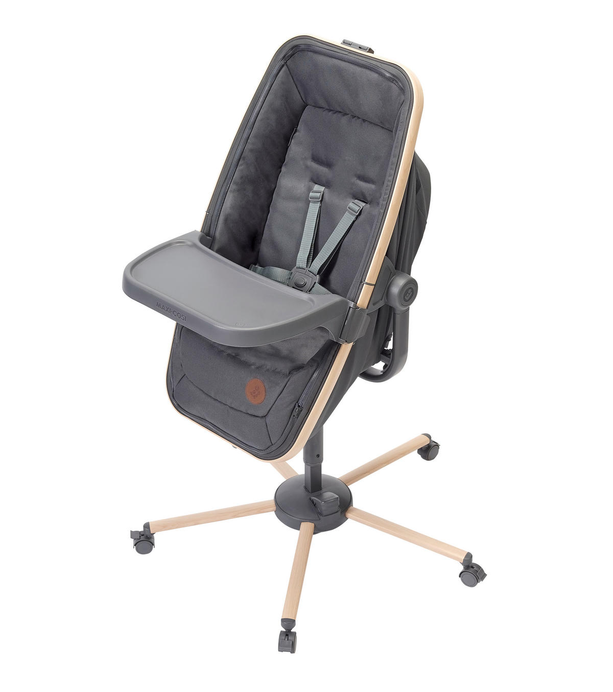 BABYSITTER Alba  - mörkgrå/svart, Basics, metall/textil (84,1/93,3/78,4cm) - Maxi-Cosi