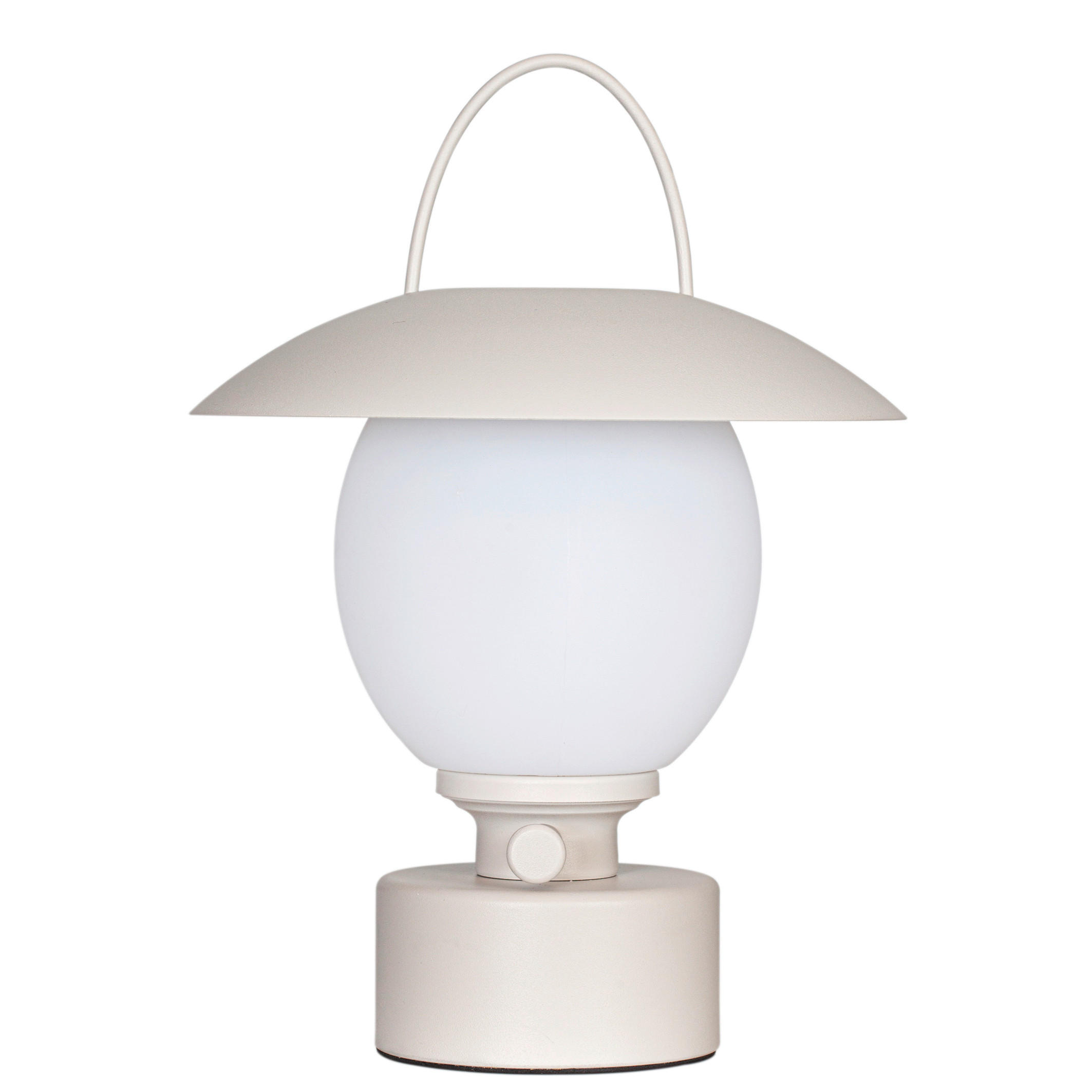 AKKU-TISCHLEUCHTE 25/34 cm   - Beige, KONVENTIONELL, Metall (25/34cm) - By Rydéns