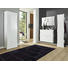 GARDEROBENSCHRANK Hochglanz, lackiert Weiß - Weiß, Design, Holzwerkstoff (65/190/40cm) - Voleo