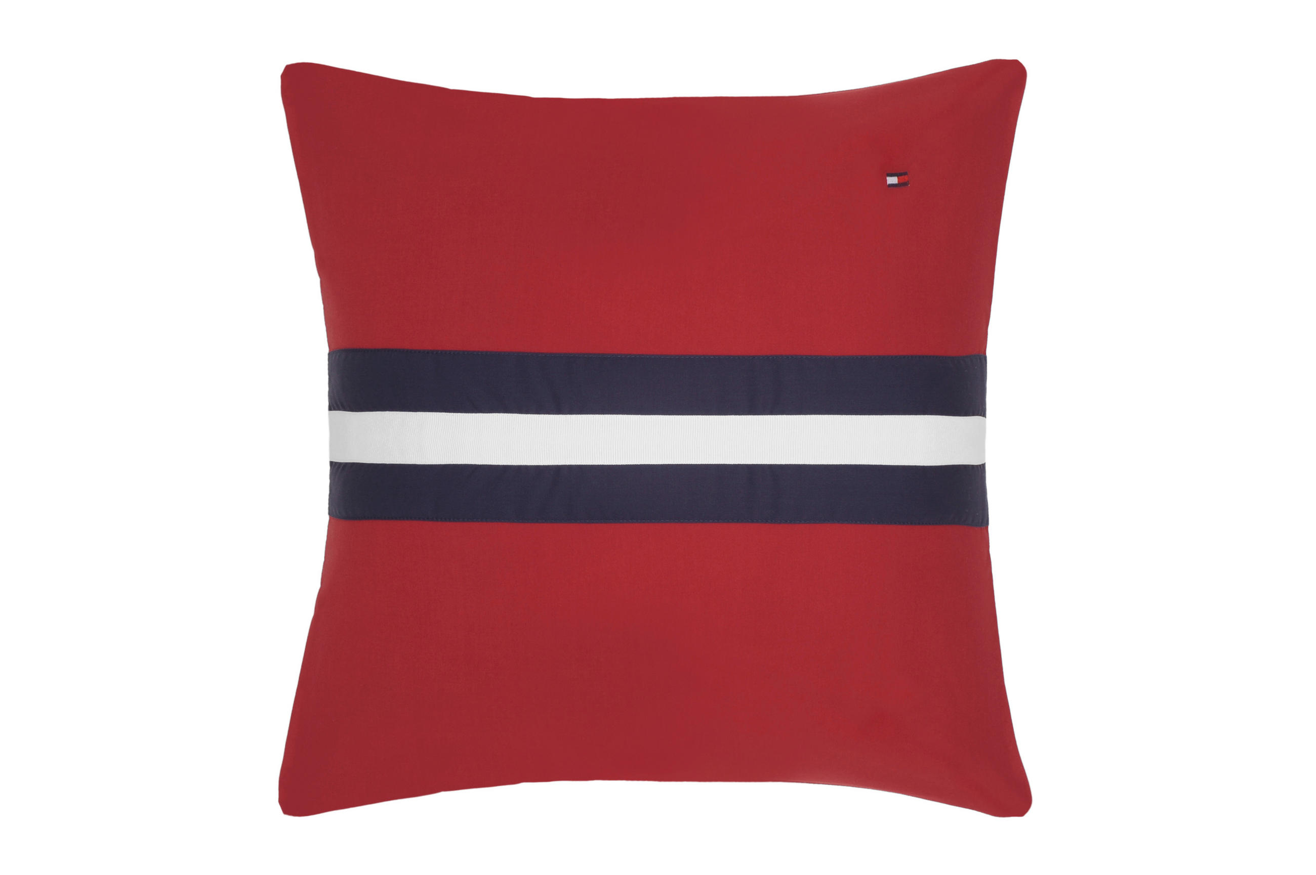 DEKORATIVNA JASTUČNICA 040/040 cm    TAILOR  - crvena, Dizajnerski, tekstil (040/040cm) - Tommy Hilfiger