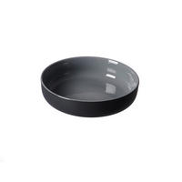 SCHALE JASPER  - Schwarz/Grau, Basics, Keramik (19/19/5cm) - Ritzenhoff Breker