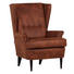 OHRENSESSEL Mikrofaser Braun - Dunkelbraun/Braun, Trend, Holz/Textil (72/104/85cm) - Ambia Home OHRENSESSEL Mikrofaser Braun - Dunkelbraun/Braun, Trend, Holz/Textil (72/104/85cm) - Ambia Home